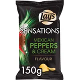 Lays Sensations Mexican peppers & cream