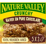Crunchy haver en pure chocolade repen