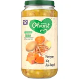 Pompoen kip aardappel