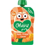 Olvarit Knijpfruit apple, orange, carrot