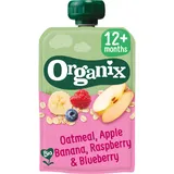 Organix Knijpfruit oatmeal, appel, banana