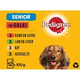 Pedigree Senior maaltijdzakjes in gelei multipack