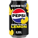 Pepsi Zero sugar lemon