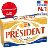 President Roomboter ongezouten