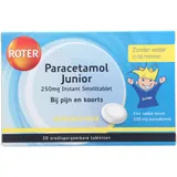 Roter Paracetamol junior smelttabletten 250mg