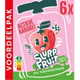 Servero Slurpfruit actieve aardbei voordeelpak