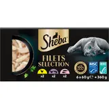 Sheba Filets selection kip.tonijn,zalm