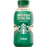 Starbucks Protein drink caffe latte coffee