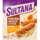 Sultana Havermoutsticks naturel met golden syrup