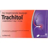Trachitol Zuigtabletten bij beginnende keelpijn