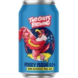 Two Chefs Brewing Funky falcon 0.2% non alcoholic pale ale