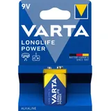 Varta Longlife power 9V alkaline batterijen