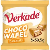 Verkade Chocowafel karamel 3-pack