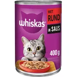 Whiskas Met rund en saus