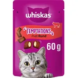 Whiskas Temptations rund kattensnacks