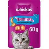 Whiskas Temptations zalm kattensnacks
