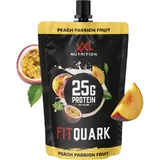 XXL FIT Fitquark peach passion
