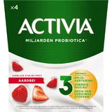 Activia Yoghurt aardbei 4-pack