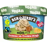 Ben & Jerry's & Jerry's Non-dairy cookies on cookie dough