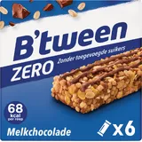 B'tween Mueslireep Zero Melkchocolade 6-pack