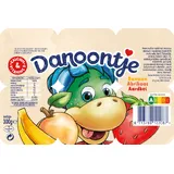 Danoontje Fruitkwark banaan aardbei abrikoos 6-pack