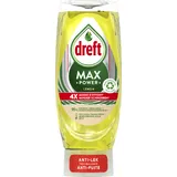 Dreft Max power vloeibaar afwasmiddel citroen