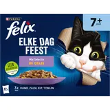 Felix Elke Dag Feest Senior Mix Selectie in Gelei Kattenvoer
