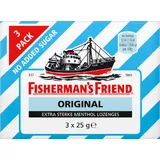 Fisherman's Friends Fisherman's Friend Original suikervrij 3-pack