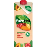 Fuze Tea Black Ice Tea Peach Hibiscus