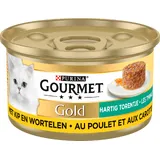 Gourmet Gold hartig torentje met kip & wortel