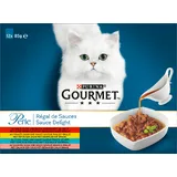 Gourmet Perle sauce delight rund kip tonijn zalm 12-pack