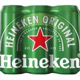 Heineken Premium Pilsener Bier Blik 6-pack
