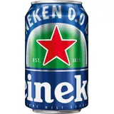 Heineken Premium pilsener 0.0 bier blik