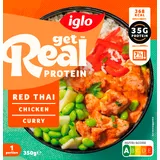 Iglo Get real protein red Thai chicken curry