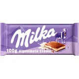 Milka Chocoladereep alpenmelk créme