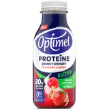 Optimel Proteine Extra Drinkyoghurt Framboos Aardbei 0% Vet