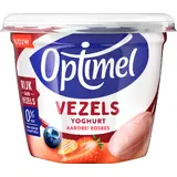Optimel Yoghurt vezels aardbei bosbes