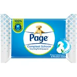 Page Compleet schoon vochtig toiletpapier