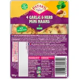 Patak's Mini naan garlic & coriander