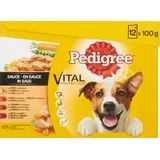Pedigree Adult mix selectie met groenten in saus 12-pack