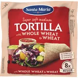 Santa Maria Tortilla wraps met volkorentarwe 8x med