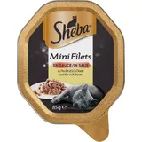 Sheba Mini filets n saus kip & kalkoen