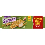 Sultana Fruitbiscuit appel voordeelpak