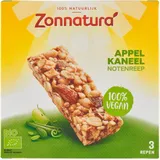 Zonnatura Appel kaneel notenreep 3-pack