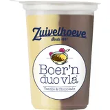 Zuivelhoeve Boer'n duo vla vanille chocolade