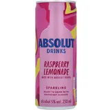 Absolut Raspberry lemonade