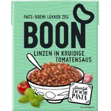 Boon Linzen in kruidige tomatensaus
