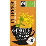 Clipper Ginger turmeric organic infusion