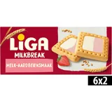 Liga Milkbreak melk-aardbeiensmaak