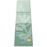Sanature 100% Katoenen inlegkruisjes string